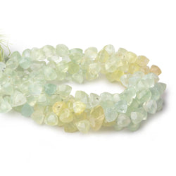 7mm Prehnite Top Drilled Trillion 8 inch 56 pieces (ONLINE ORDER ONLY)
