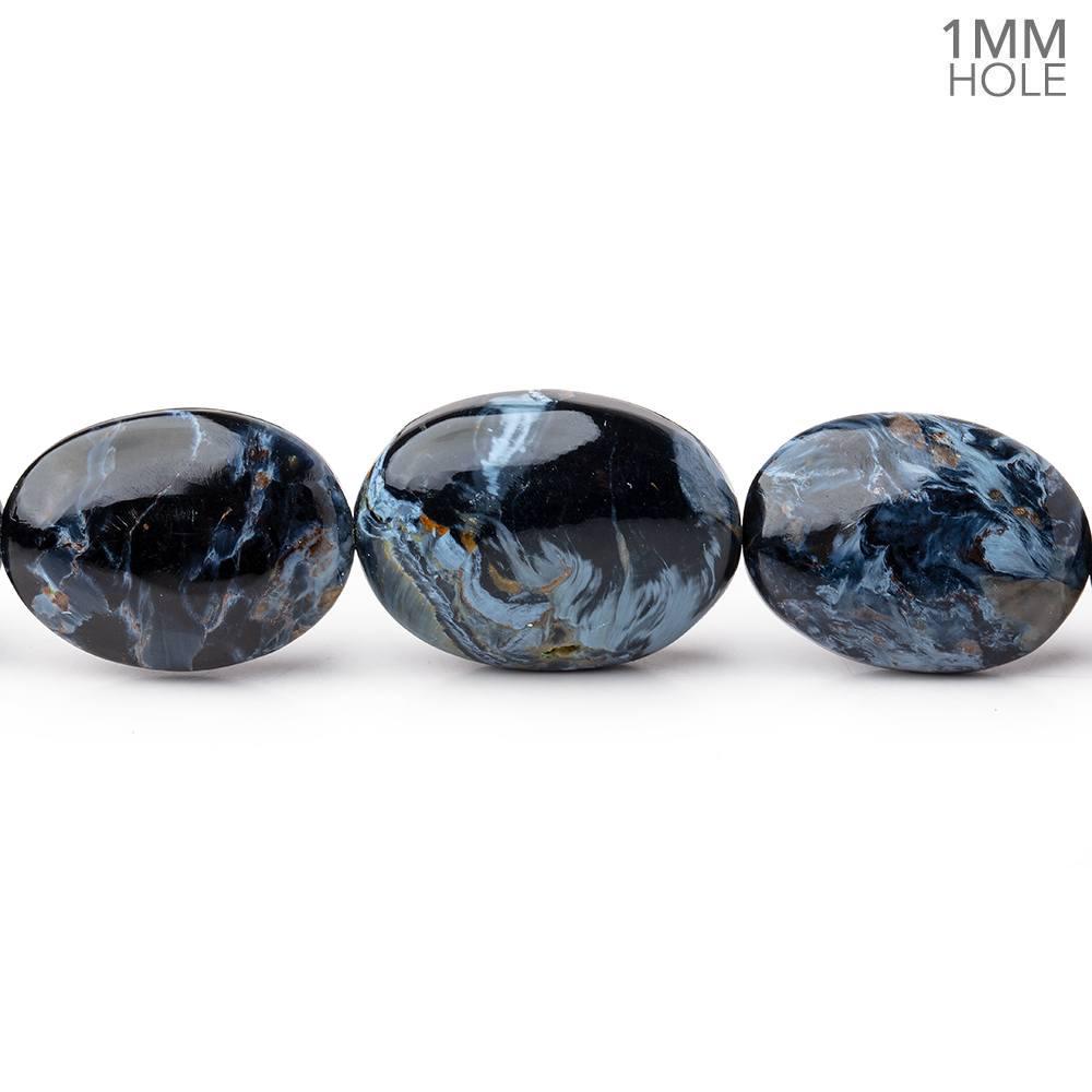 10x14-14x19mm Pietersite Plain Oval Beads 16 inch 23 pieces AAA (ONLINE ORDER ONLY)
