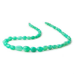 7x5-15.5x13mm Prase Opal Plain Nugget Beads 20 inch 50 pieces AAA (ONLINE ORDER ONLY)