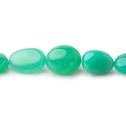 7x5-15.5x13mm Prase Opal Plain Nugget Beads 20 inch 50 pieces AAA (ONLINE ORDER ONLY)