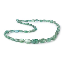 7x5-15x9mm Dark Green Kyanite Faceted Oval Beads 16 inch 46 pieces (ONLINE ORDER ONLY)
