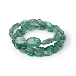 7x5-15x9mm Dark Green Kyanite Faceted Oval Beads 16 inch 46 pieces (ONLINE ORDER ONLY)