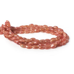 7x5mm Rhodochrosite plain ovals 15.5 inch 58 beads AA (ONLINE ORDER ONLY)