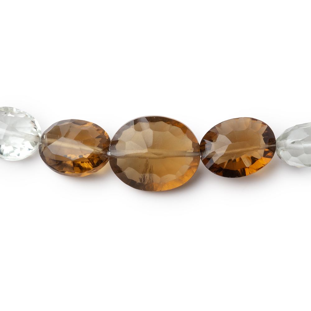 7x6-13x11mm Multi Gem Concave Faceted Oval 14 inch 40 Beads AAA (ONLINE ORDER ONLY)
