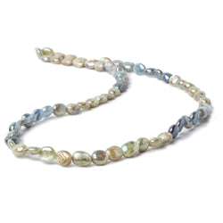 7x6-9x6mm Mystic Kyanite Plain Oval Beads 16 inch 49 pieces (ONLINE ORDER ONLY)