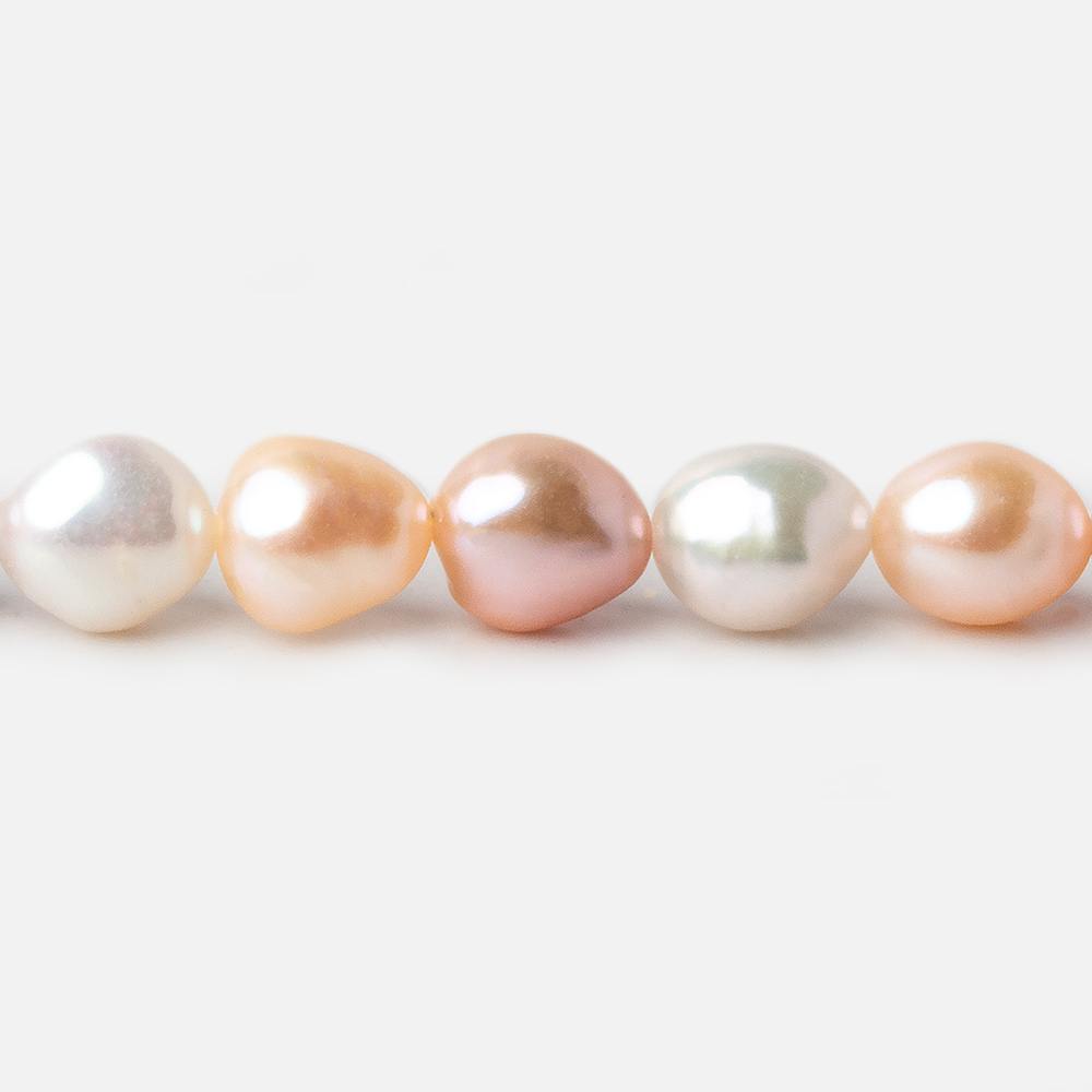 7x9mm TriColor Straight Drill Baroque Freshwater Pearl 16 inch 45 pieces A (ONLINE ORDER ONLY)