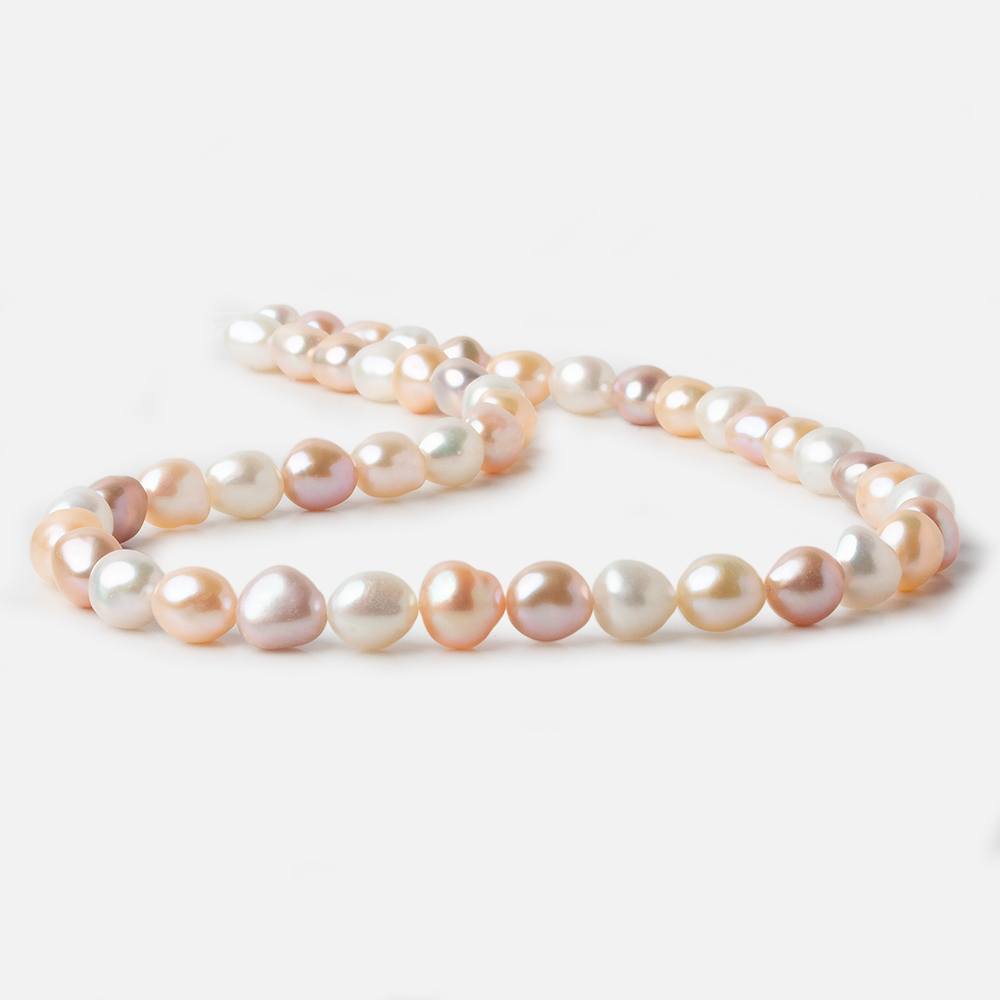 7x9mm TriColor Straight Drill Baroque Freshwater Pearl 16 inch 45 pieces A (ONLINE ORDER ONLY)