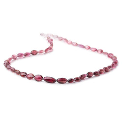 8-13mm Rubellite Tourmaline Faceted Marquise Beads 18 inch 49 pieces AAA (ONLINE ORDER ONLY)
