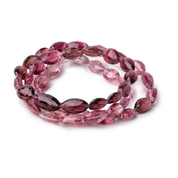 8-13mm Rubellite Tourmaline Faceted Marquise Beads 18 inch 49 pieces AAA (ONLINE ORDER ONLY)