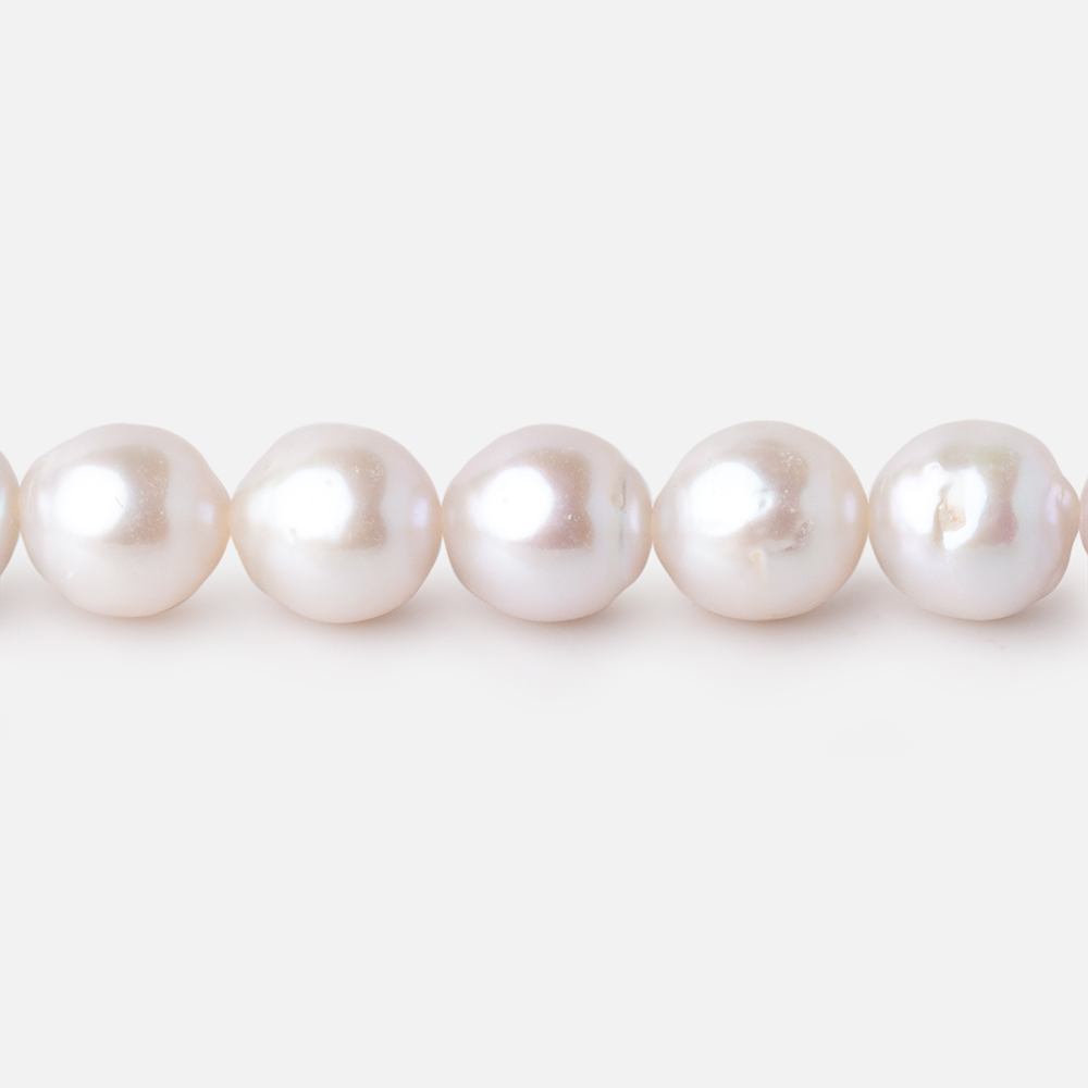 8-9mm Off White Petite Ultra Baroque Freshwater Pearls 16 inch 47 Beads AAA (ONLINE ORDER ONLY)