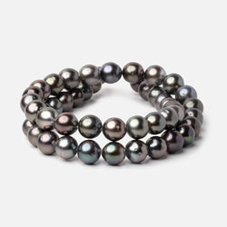 8-9mm Peacock Tahitian Saltwater Pearl Beads 16 inch 48 pieces A (ONLINE ORDER ONLY)