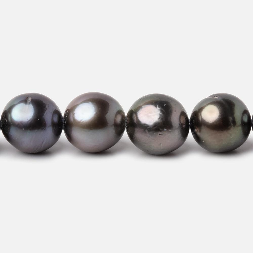 8-9mm Peacock Tahitian Saltwater Pearl Beads 16 inch 48 pieces A (ONLINE ORDER ONLY)