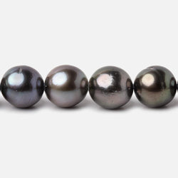 8-9mm Peacock Tahitian Saltwater Pearl Beads 16 inch 48 pieces A (ONLINE ORDER ONLY)