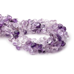 8-9mm Shaded Pink Amethyst Faceted Heart Beads 16 inch 94 pieces AA (ONLINE ORDER ONLY)