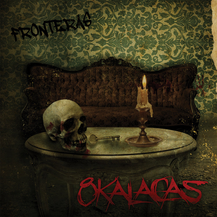 Fronteras (Orange/ black marbled) [Vinyl] (ONLINE ORDER ONLY)
