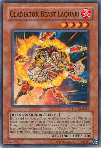 Gladiator Beast Laquari [TU01-EN017] Common (ONLINE ORDER ONLY)