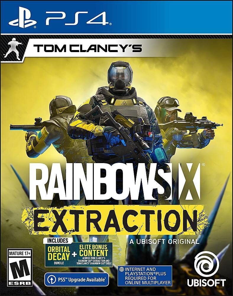 Tom Clancy's Rainbow Six Extraction (PlayStation 4) (Online Order Only)