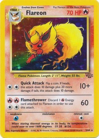 Flareon (3/64) [Jungle Unlimited] (Online Only)