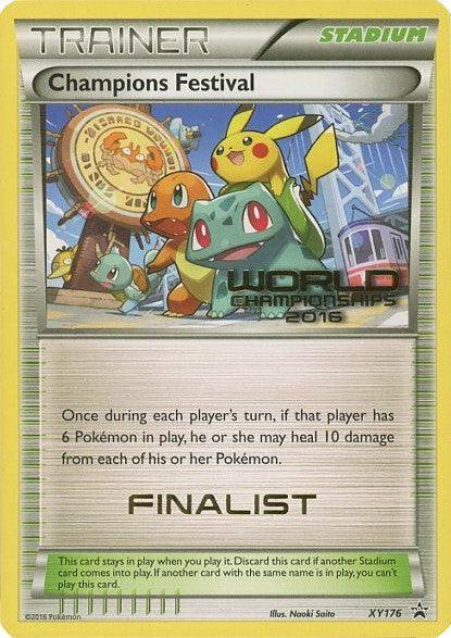 Champions Festival (XY176) (2016 Finalist) [XY: Black Star Promos] (Online Only)