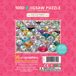 Puzzle: Tea Cup Party Tin