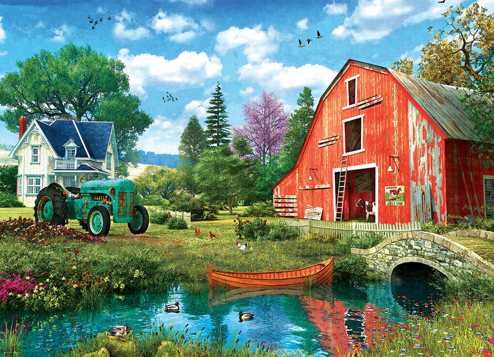 Puzzle: The Red Barn Tin