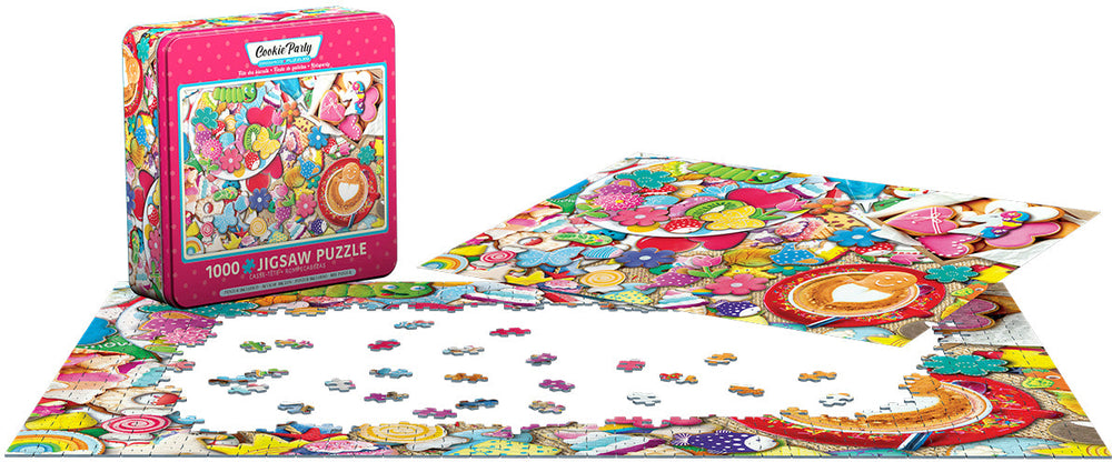 Puzzle: Cookie Party Tin