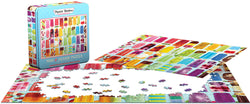 Puzzle: Popsicle Rainbow Tin