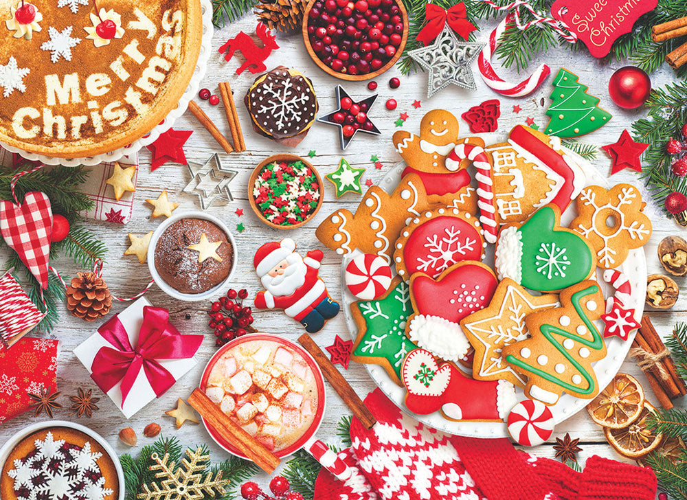 Puzzle: Christmas Table Tin