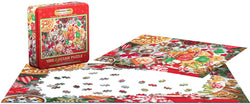 Puzzle: Christmas Table Tin
