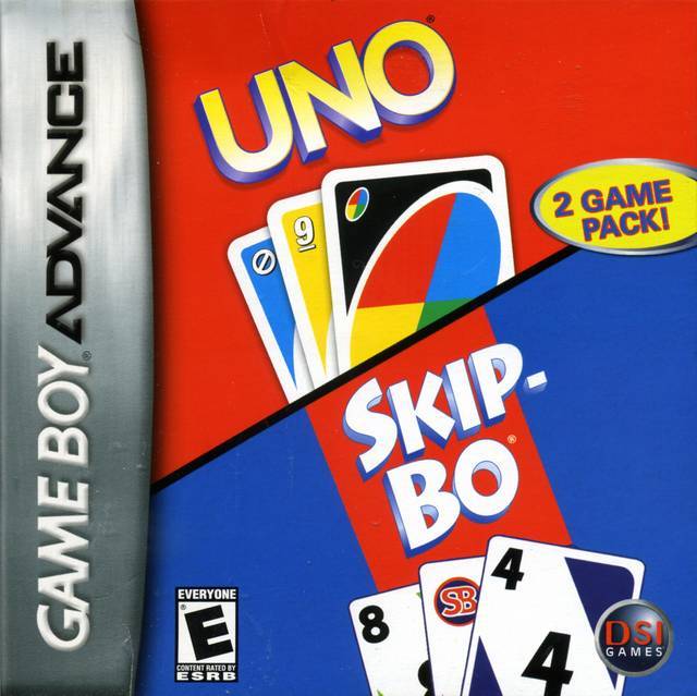 Uno and Skip-Bo (Gameboy Advance) (ONLINE ORDER ONLY)