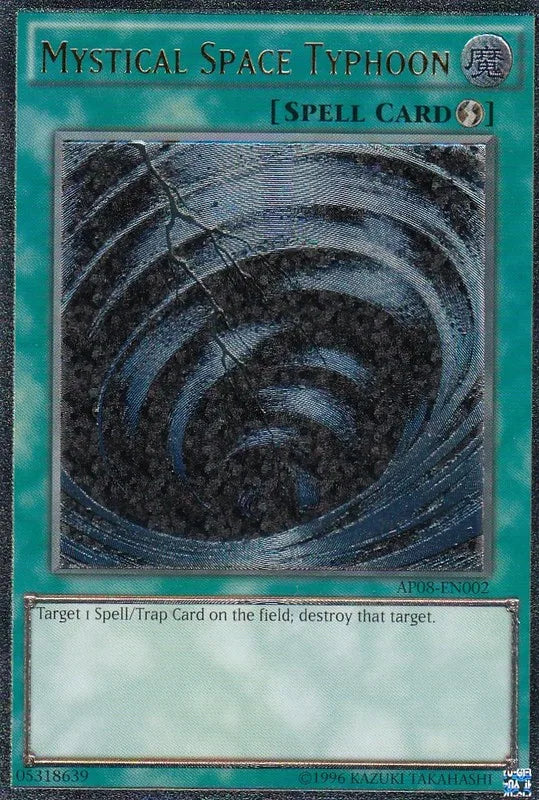 Mystical Space Typhoon [AP08-EN002] Ultimate Rare