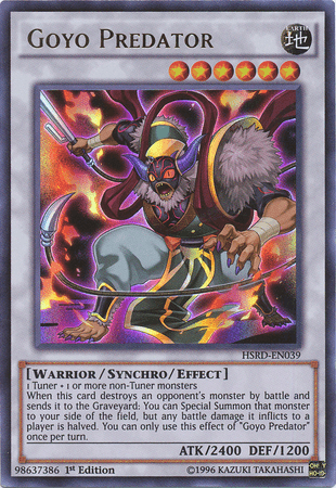 Goyo Predator [HSRD-EN039] Ultra Rare (ONLINE ORDER ONLY)