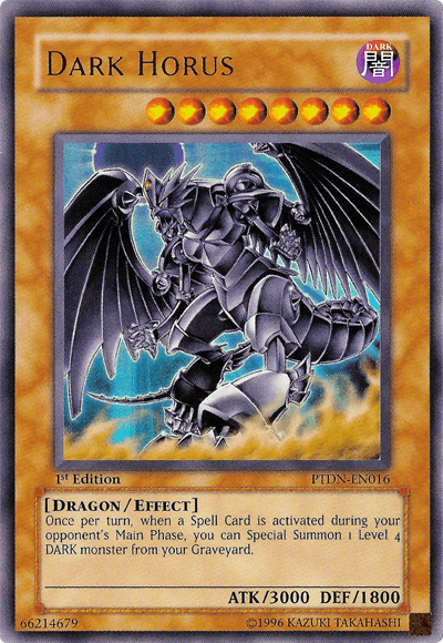 Dark Horus [PTDN-EN016] Ultra Rare (ONLINE ORDER ONLY)