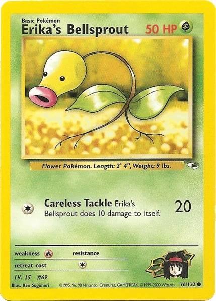 Erika's Bellsprout (76/132) [Gym Heroes Unlimited] (Online Only)