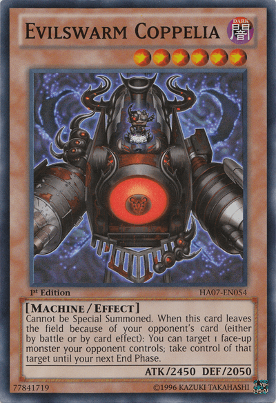 Evilswarm Coppelia [HA07-EN054] Super Rare (ONLINE ORDER ONLY)