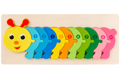 Children's Cartoon Number Animal Puzzle (ONLINE ORDER ONLY)