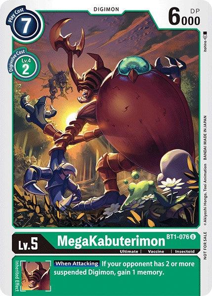 MegaKabuterimon [BT1-076] (Official Tournament Pack Vol.3) [Release Special Booster Promos] (ONLINE ORDER ONLY)