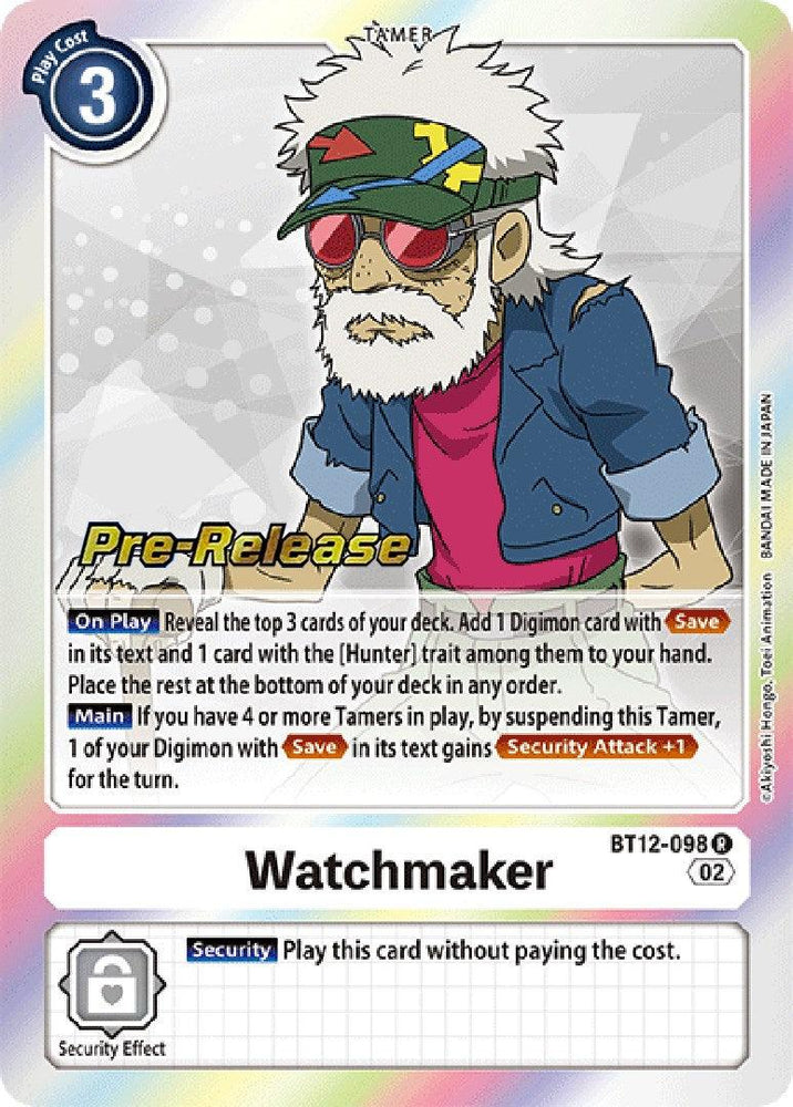 Watchmaker [BT12-098] [Across Time Pre-Release Cards] (ONLINE ORDER ONLY)