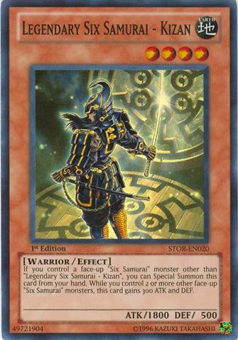 Legendary Six Samurai - Kizan [STOR-EN020] Super Rare (ONLINE ORDER ONLY)