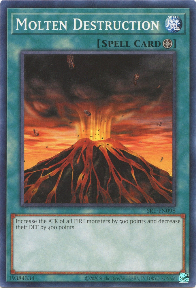 Molten Destruction (25th Anniversary) [SRL-EN098] Common (ONLINE ORDER ONLY)