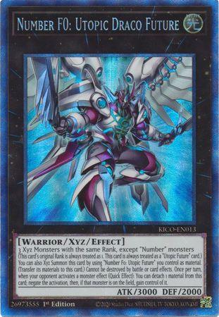Number F0: Utopic Draco Future (Collector's Rare) [KICO-EN013] Collector's Rare (ONLINE ORDER ONLY)
