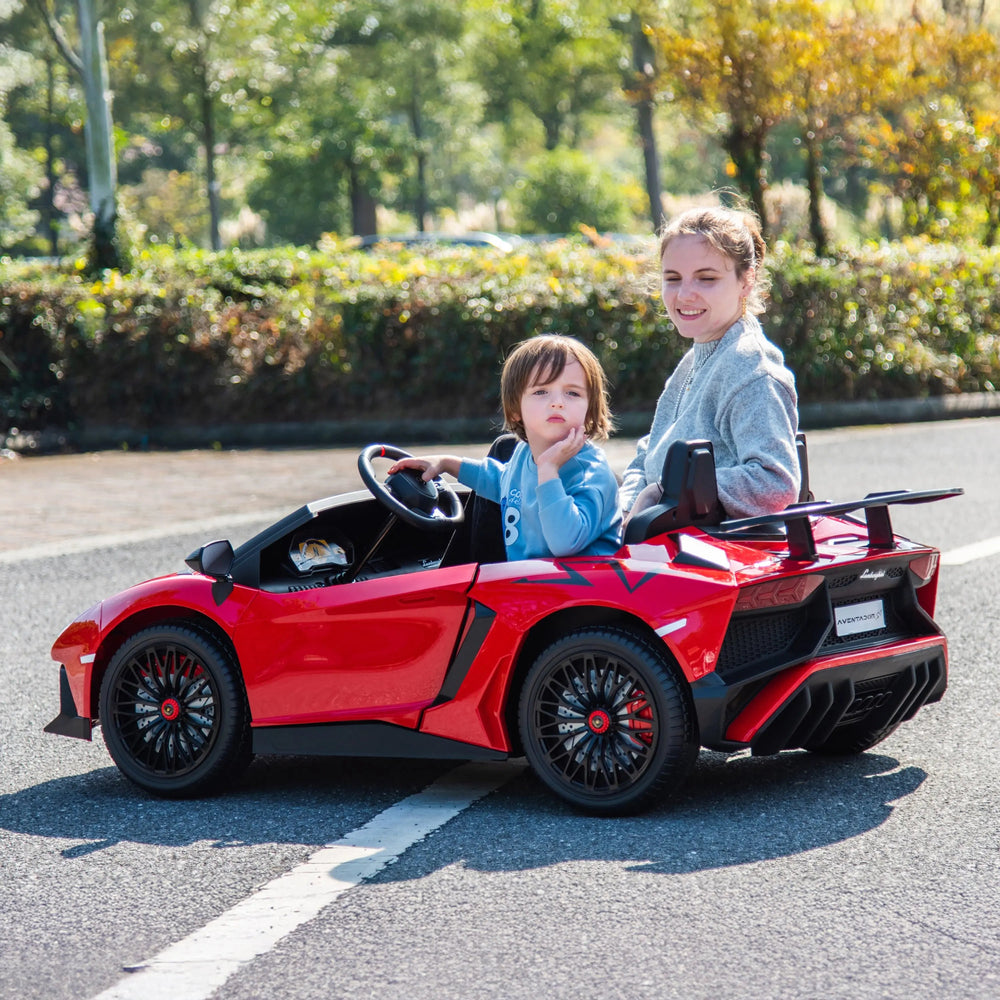 Officially Licensed Lamborghini Aventador 24V 2-Seater Ride-On