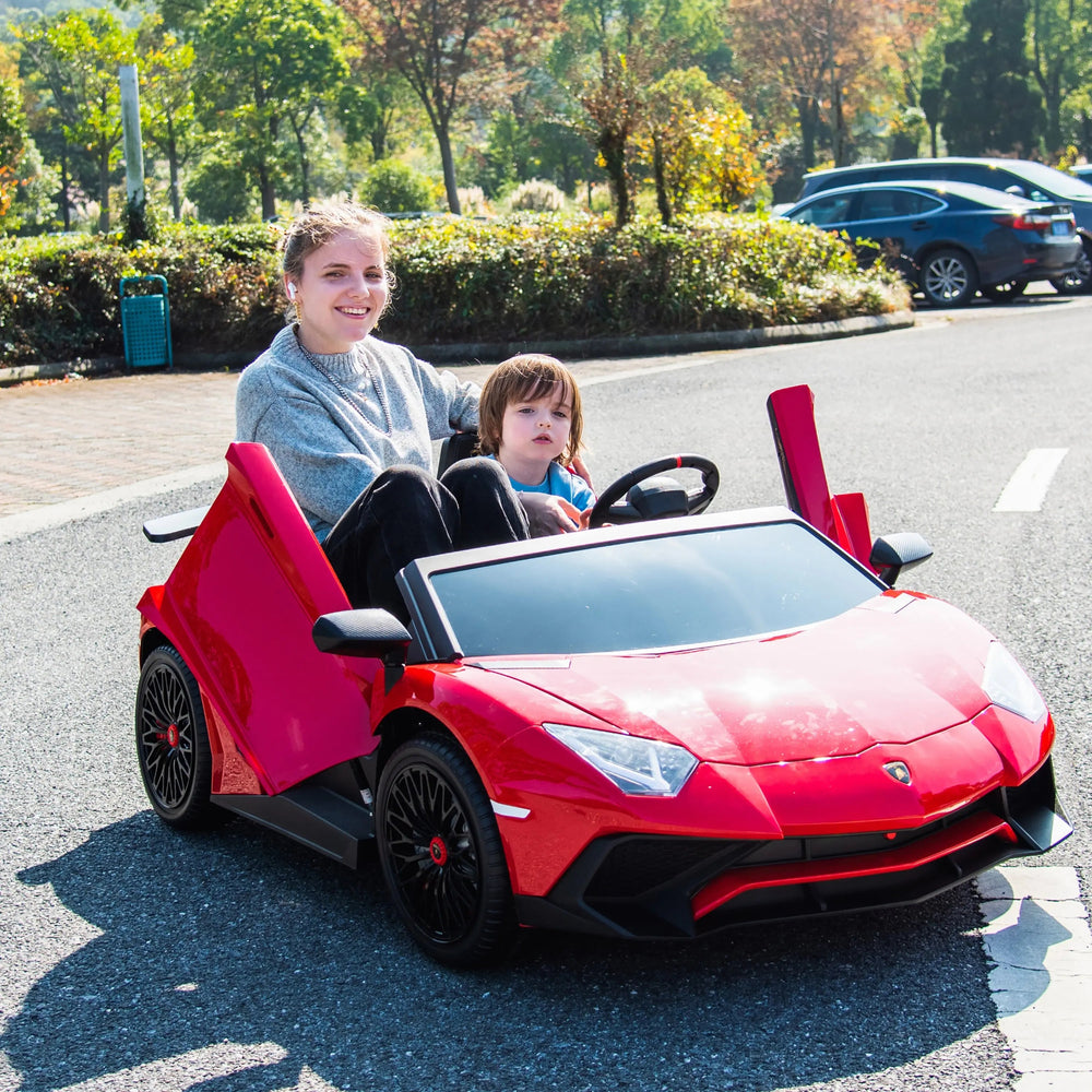 Officially Licensed Lamborghini Aventador 24V 2-Seater Ride-On