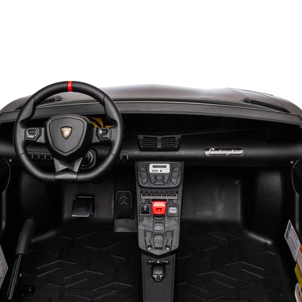 Officially Licensed Lamborghini Aventador 24V 2-Seater Ride-On