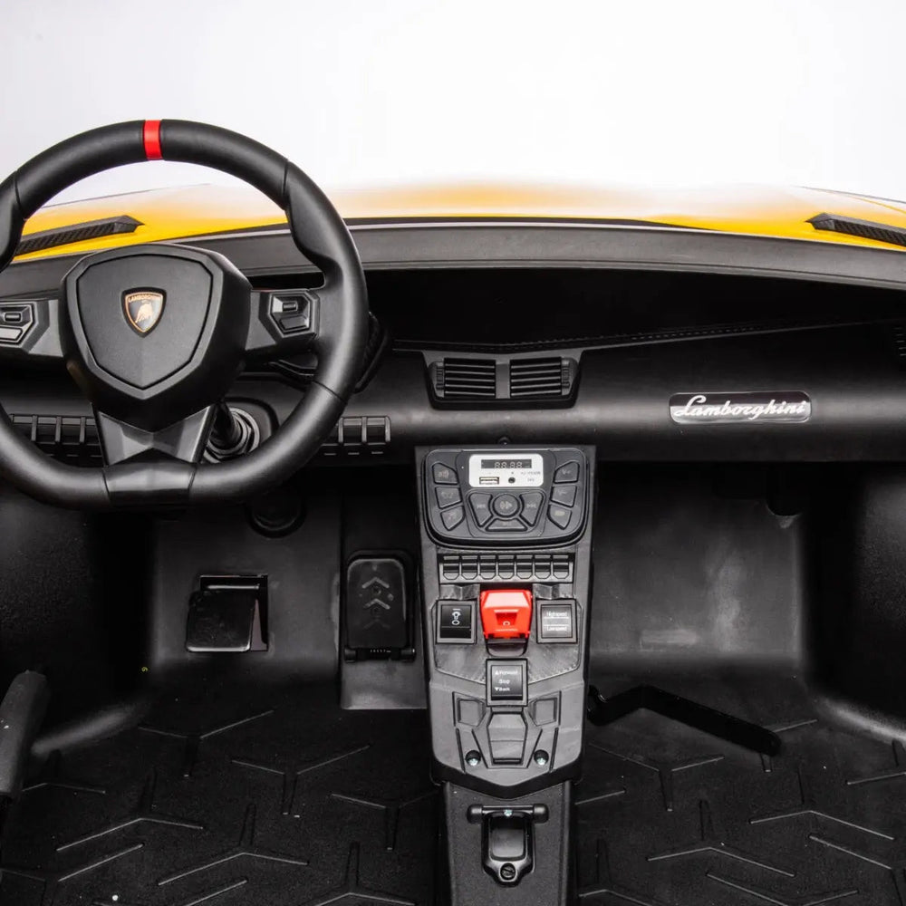 Officially Licensed Lamborghini Aventador 24V 2-Seater Ride-On
