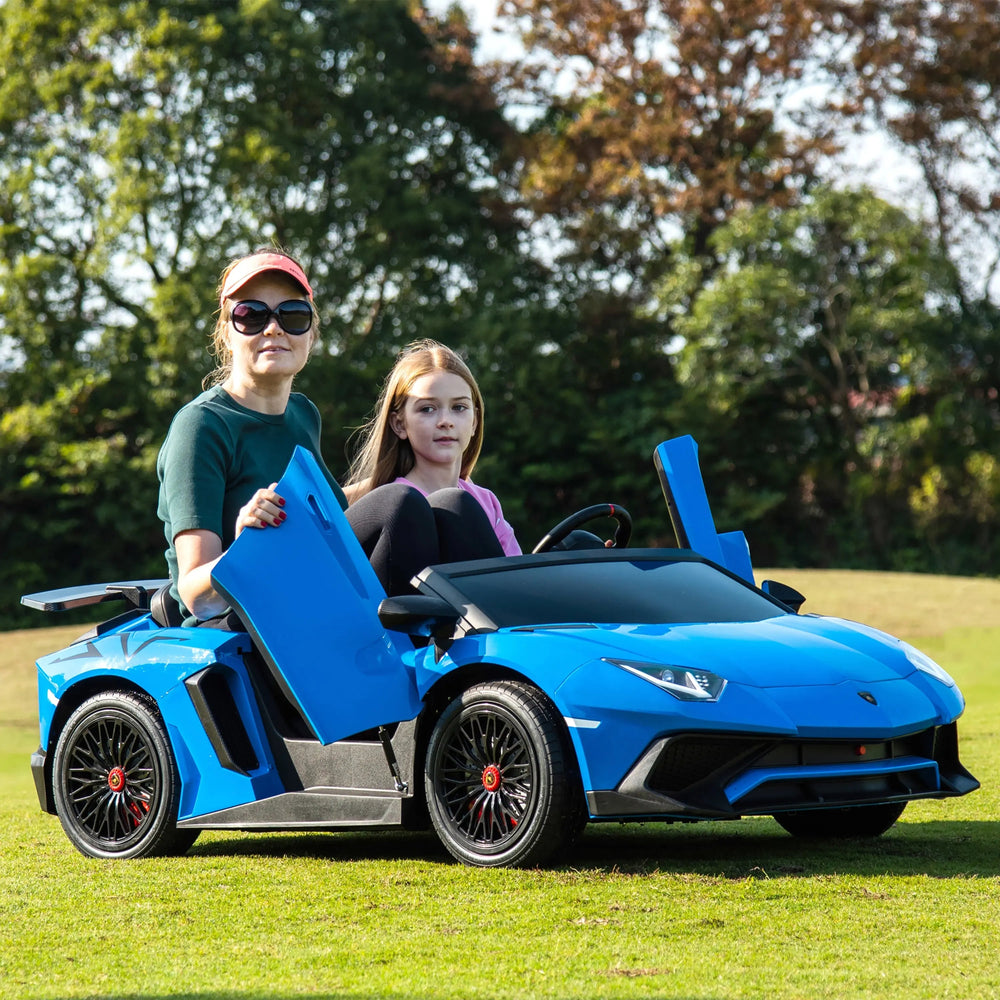 Officially Licensed Lamborghini Aventador 24V 2-Seater Ride-On