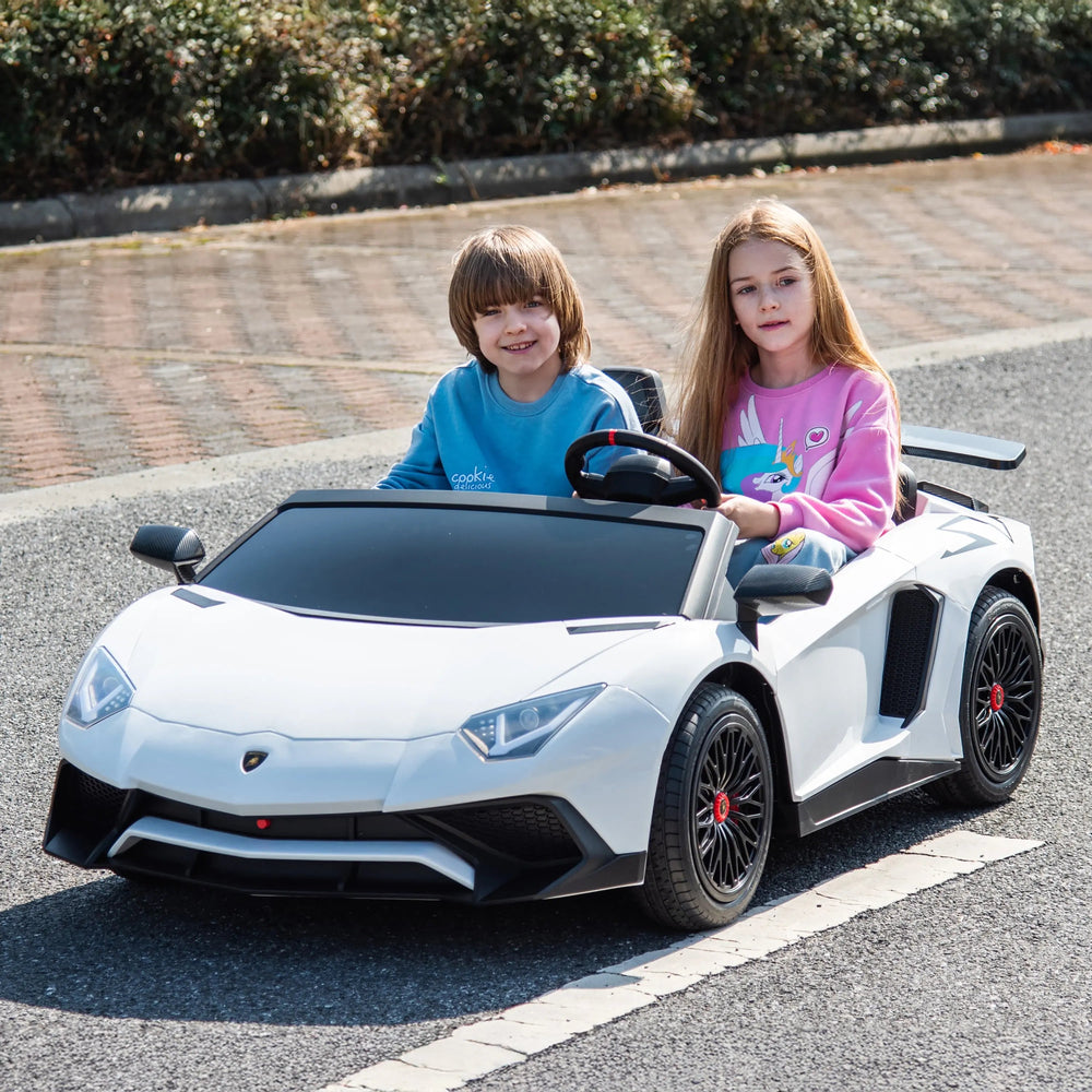 Officially Licensed Lamborghini Aventador 24V 2-Seater Ride-On
