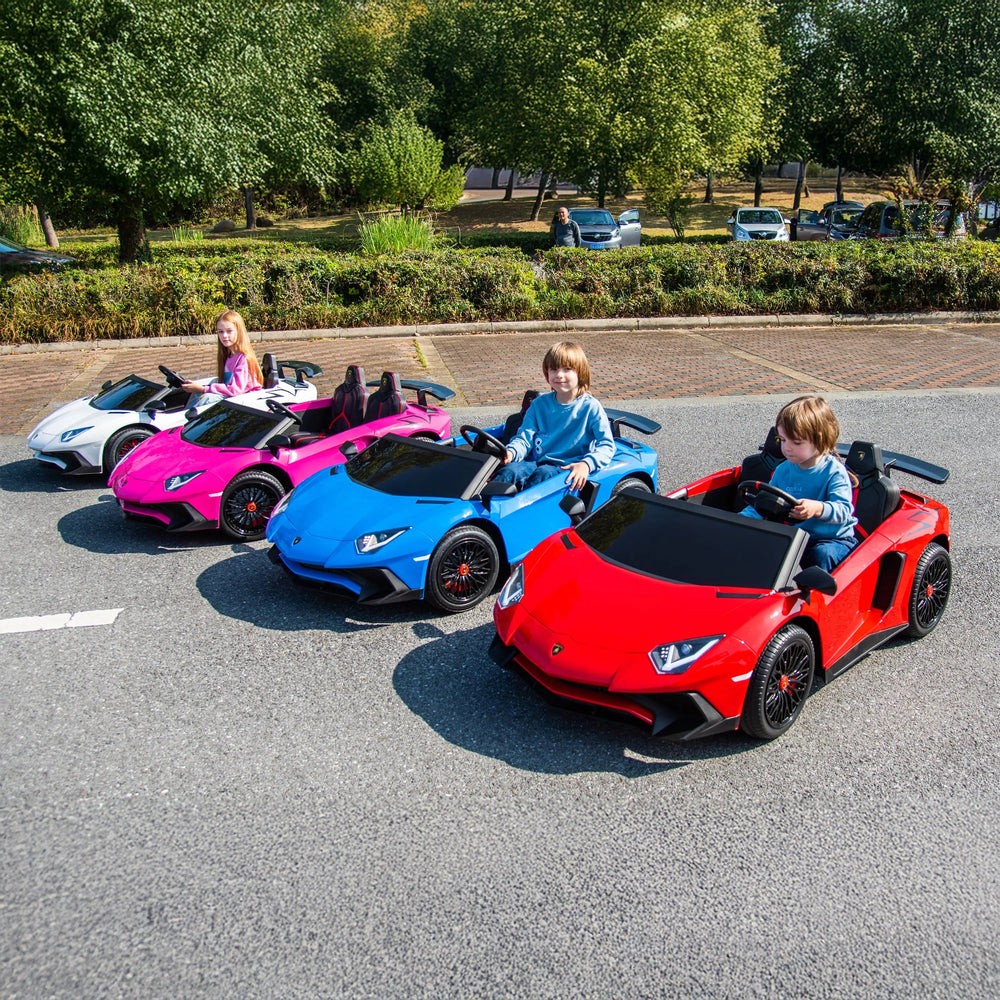 Officially Licensed Lamborghini Aventador 24V 2-Seater Ride-On