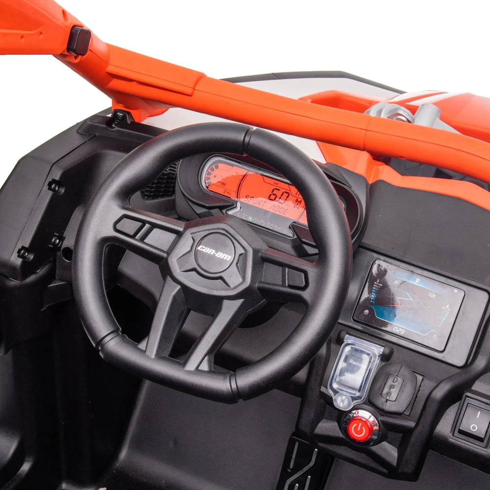 Officially Licensed Can-Am Maverick 48V 2-Seater Kids Ride-On UTV
