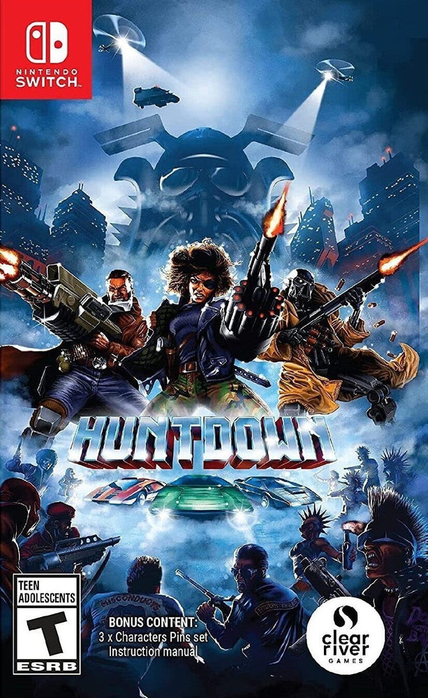 Huntdown (Nintendo Switch) (ONLINE ORDER ONLY)